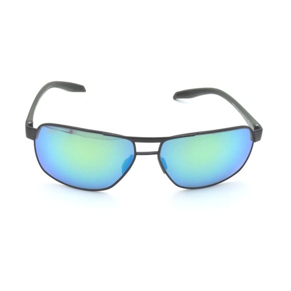 Maui Jim The Bird Mj Black with Black & Khaki Temples / MAUIGreen - Picture 2 of 5